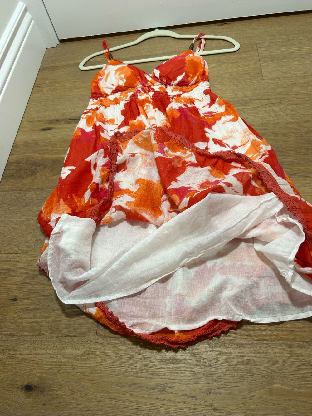 Summer sun dress tropical floral dress - Picture 8 of 11